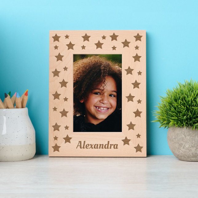 Cadres Gravés Étoiles et nom personnalisé (Créateur téléchargé)