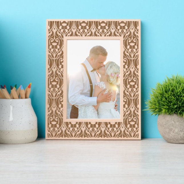 Cadres Gravés Feuillage Art nouveau et motif floral (Créateur téléchargé)