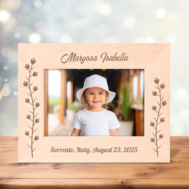 Cadres Gravés Flore mince Stalk 7x5 (Créateur téléchargé)