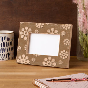 Cadres Gravés Flower Power Blossoms sans faille motif 26