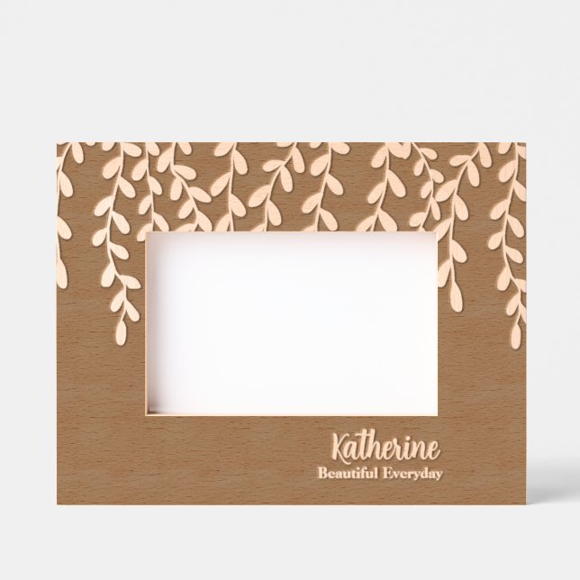 Cadres Gravés Foliage (Recto)