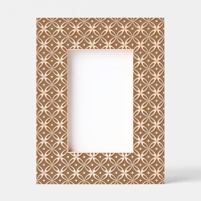 Cadres Gravés formes vertes rétro (Recto)