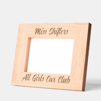 Cadres Gravés Frame photo Miss Shifters
