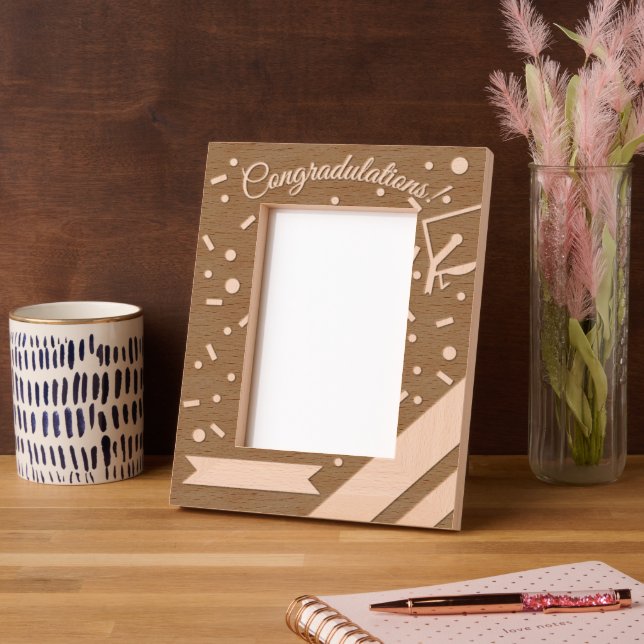 Cadres Gravés Graduation frame (Gauche)