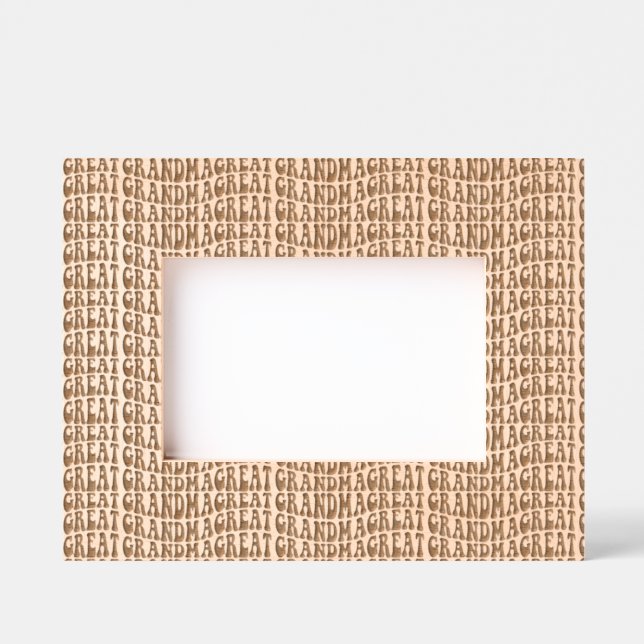 Cadres Gravés Grand grand-mère (Recto)