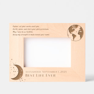 Cadres Gravés JW Baptism Keepsaké-cadeau pour les frères
