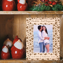 Cadres Gravés Love Heart Always And Forever Nom Et Photo 5x7