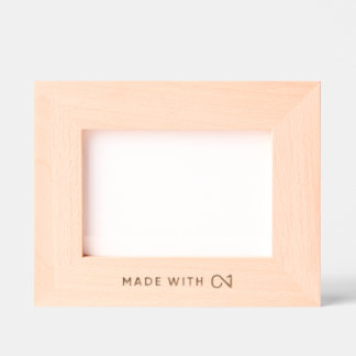 Cadres Gravés Made with ON1 - Laser Etched Picture Frame,