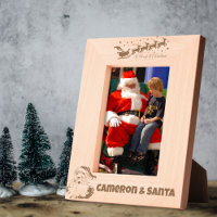 Me et Père Noël Nom personnalisé Père Noël & Sleig