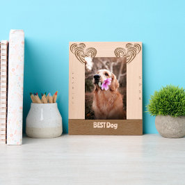 Cadres Gravés MEILLEUR Mariage chien