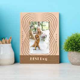 Cadres Gravés MEILLEUR Mariage chien