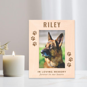 Cadres Gravés Mémorial aux animaux de compagnie