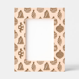 Cadres Gravés Motif des ornements de Noël