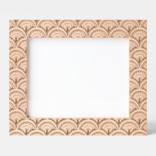 Cadres Gravés Motif en coquille de couleur pastel