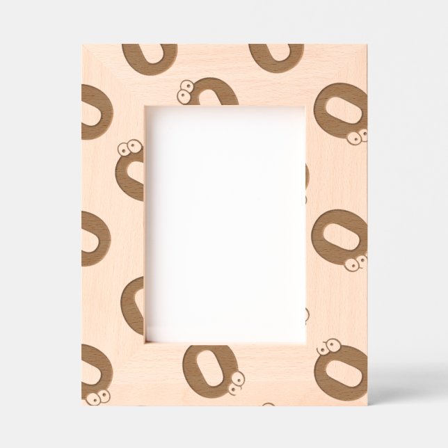 Cadres Gravés Motif Monogramme pour enfants amusants (Recto)