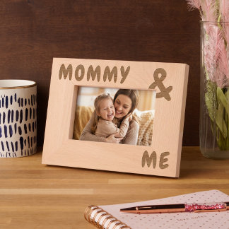 Cadres Gravés Personalized Names Big and Bold Mommy and Me