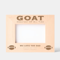 Personnalisé Monogramme plus grand papa de footbal