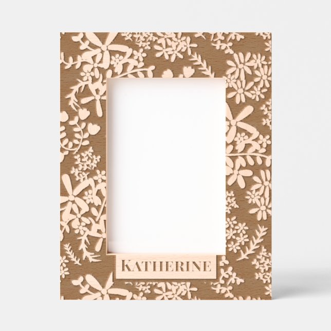 Cadres Gravés Petites fleurs de bouquet (Recto)