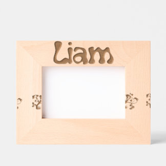 Cadres Gravés  Photo Frame Liam trendy first name