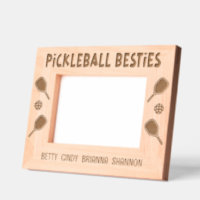 Pickleball Besties Groupe Femmes Amis Noms