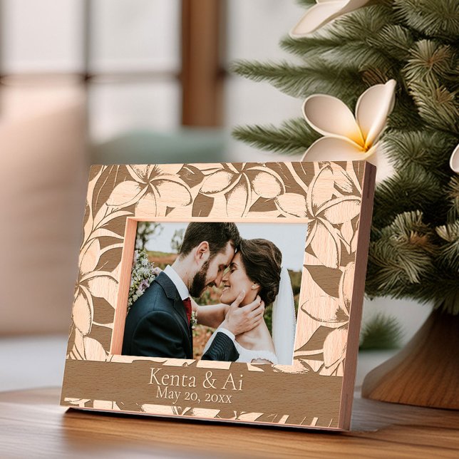 Cadres Gravés Plumeria (Créateur téléchargé)