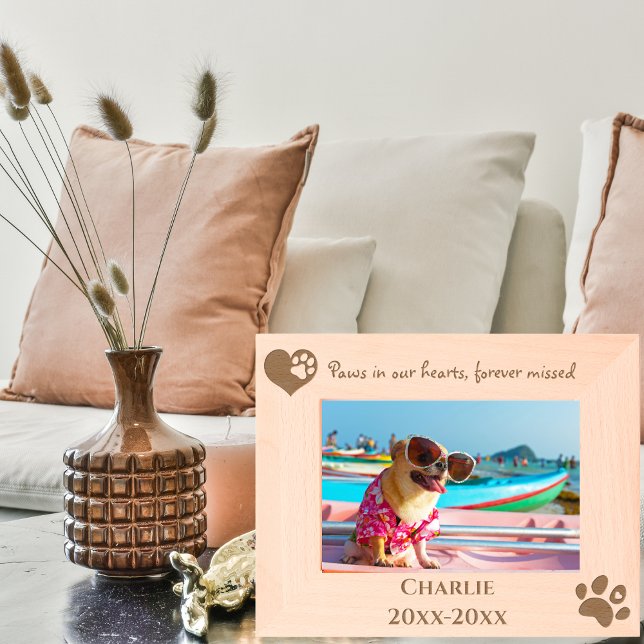 Cadres Gravés Poireaux dans notre coeur Mémorial aux animaux de  (Créateur téléchargé)
