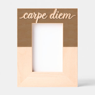 Cadres Gravés Produits avec un design "carpe diem"