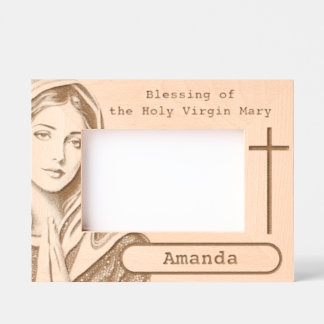 Cadres Gravés Sainte Vierge Marie