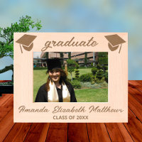 Simple Script 7x5L Élégante image de graduation ch