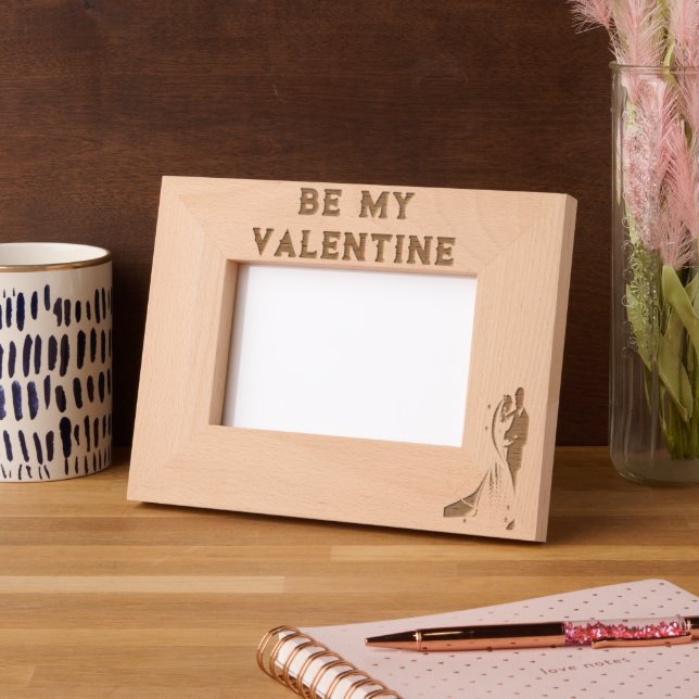 CADRES GRAVÉS SOIS MA VALENTINE (Gauche)