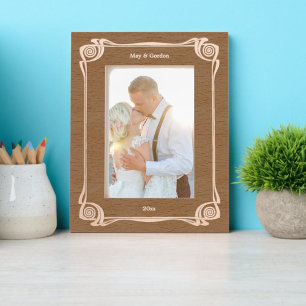 Cadres Gravés Vintage Art déco 1898 ou frontière Art nouveau