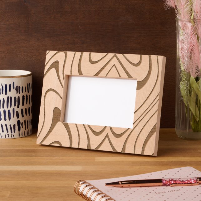 Cadres Gravés Wavy Cool Modern Funky 4Davey (Gauche)