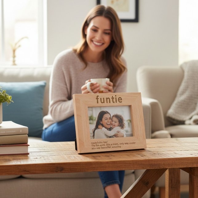 Cadres photo laser de définition amusante Tante (Créateur téléchargé)