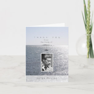 Cadres photo mer et bateau Sympathie Merci
