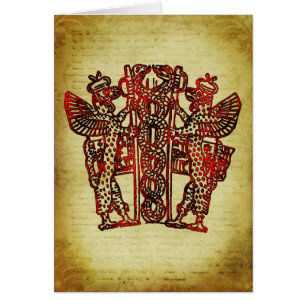 Caducée sumérienne antique