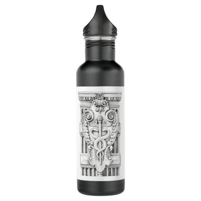 CADUCEUS 24oz Wasserflasche Edelstahlflasche (Links)