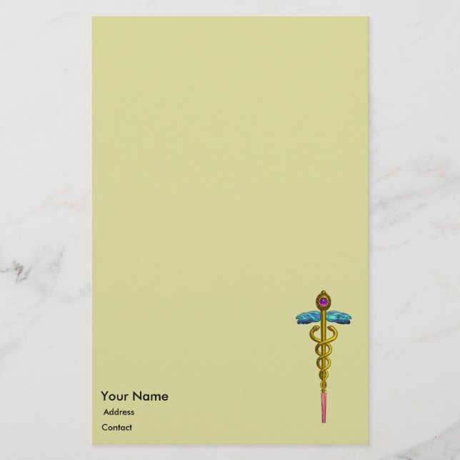 CADUCEUS BRIEFPAPIER (Vorderseite)