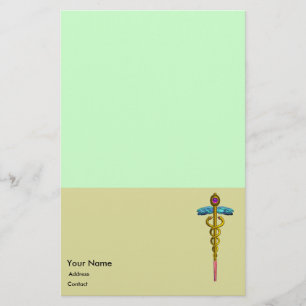 CADUCEUS BRIEFPAPIER