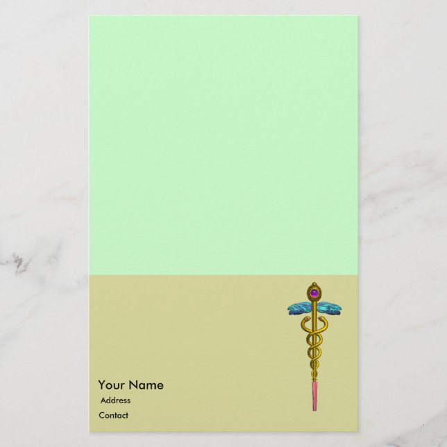 CADUCEUS BRIEFPAPIER (Vorderseite)