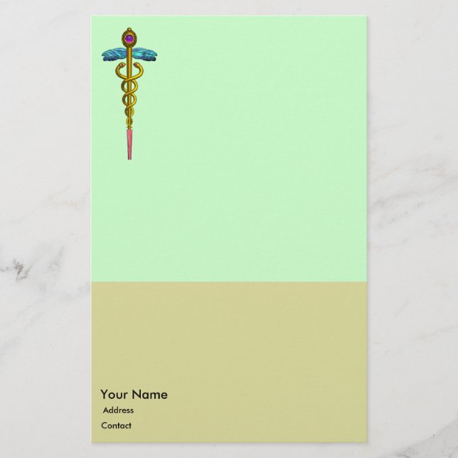 CADUCEUS BRIEFPAPIER (Vorderseite)