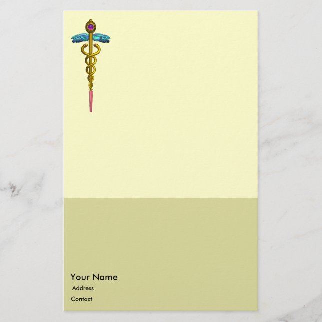 CADUCEUS BRIEFPAPIER (Vorderseite)