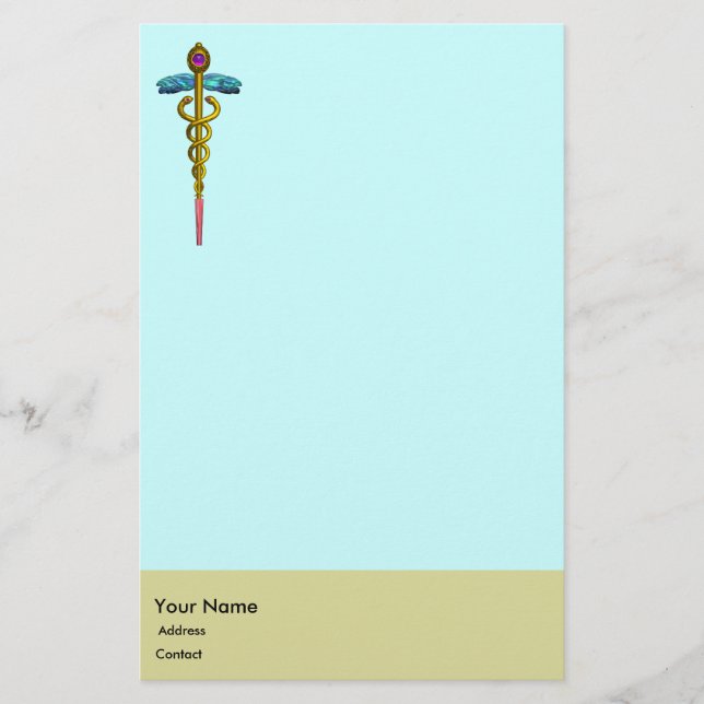 CADUCEUS BRIEFPAPIER (Vorderseite)