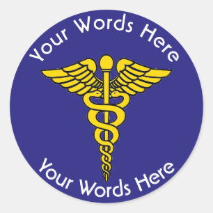 Caduceus Custom Aufkleber