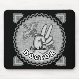 Caduceus Friedensarzt Mousepad
