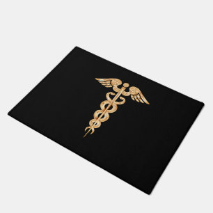 Caduceus Fußmatte