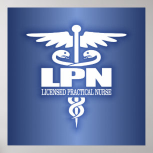 Caduceus LPN Geschenkideen Poster