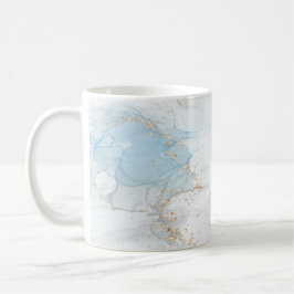 Caduceus Medical Kupfer Rose Gold Luxus Marmor Kaffeetasse