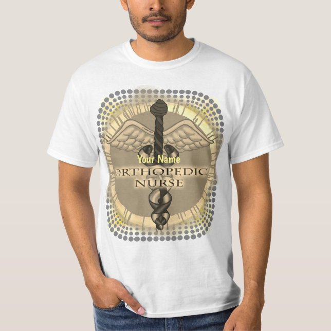 Caduceus Orthopedic Nurse T - Shirt (Vorderseite)