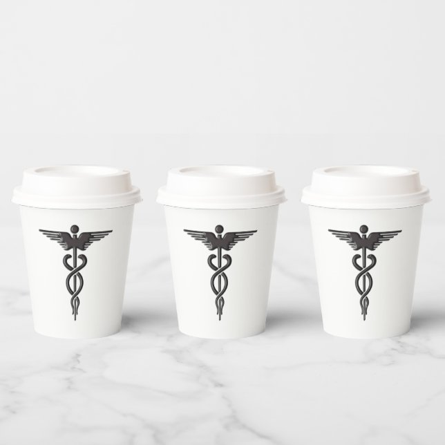 Caduceus Paper Cup Pappbecher (Multi)