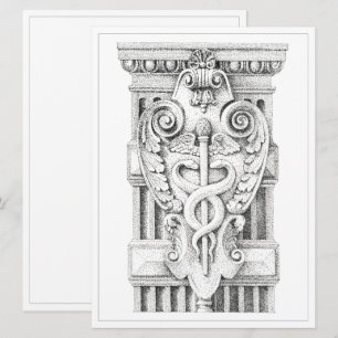 CADUCEUS PERSONAL 6,5x8,75 Flachkarte Karte